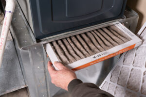 changing a furnace filter